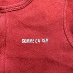 カバーオール　50〜70 赤　コムサイズム（COMME CA ISM）