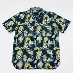 【美品】Callaway キャロウェイ ボタニカル ポロシャツ 半袖 刺繍 XL