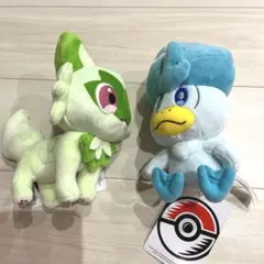 ポケモンセンター　ぬいぐるみ　2点セット　ニャオハ　クワッス