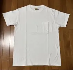 グッドウェア（Goodwear）ポケットTシャツ/ホワイト/白/サイズM
