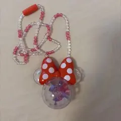 東京ディズニーリゾート ミニーマウス 光るペンダント