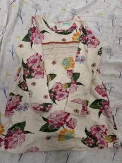 ハッカキッズ　シャツトレーナー　ワンピース