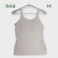 □ikka イッカ＊Mサイズ キャミソール トップス カップ付き レースのサムネイル