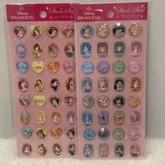 【プリンセス】ディズニープリンセス ストーンシール2点セット　6