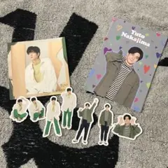 【未使用】Hey!Say!JUMP 中島裕翔 フレークシール メモ帳2年分セット