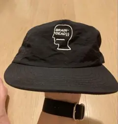 激レア！最初期　USA製　BRAIN DEAD ナイロン キャップ ブラックのサムネイル