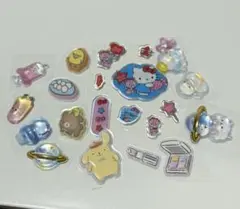 おすそ分けシール　ぷっくりシール　サンリオシール