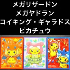 ポケカ メガリザードンピカチュウ メガヤドラン コイキング ギャラドスごっこのサムネイル