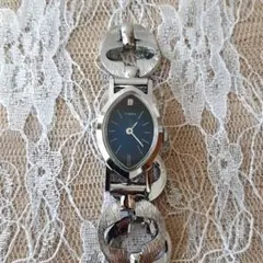✨ジャンク不動✨TIMEX✨タイメックス　レディース手巻きブレスレットウォッチのサムネイル