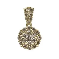 GSTV ギラギラ天然ダイヤモンド0.4ct 18金 トップ - メルカリ