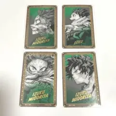 箔押しクリアカード 緑谷出久 僕のヒーローアカデミア ヒロアカ展 原画展 クリカ