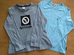 OUTDOOR Mu.B.B. 長袖Tシャツ 150 2枚セット