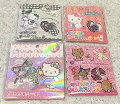 サンリオ 日焼け ハローキティ おはじきシールフレーク　4個まとめ
