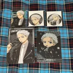 ウィンブレ　梅宮　ロックレザー　缶バッジ　セット