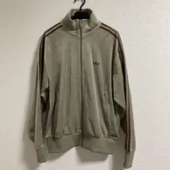 adidas ファイヤーバード ベロア トラックジャケット M
