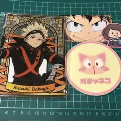 ヒロアカ オプスク アクリルボード ステッカー 爆豪 麗日 緑谷 雄英高校