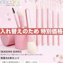 【在庫処分セール‼️】メイクブラシセット 化粧筆 美容コスメ お化粧が楽しくなる☻