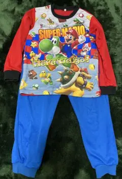 130cmスーパーマリオひかるパジャマ