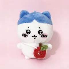 赤りんごポシェット　ぬい服　ぬい用　ハンドメイド　ちいかわ　着せ替え服　編み物