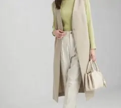 GREEN LABEL RELAXING　ジプシーサップジレ　ロングベスト　ジレ
