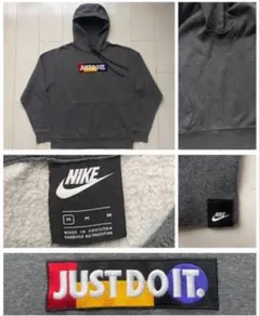 美品 NIKE JDI JUST DO IT BOX LOGO パーカー M L