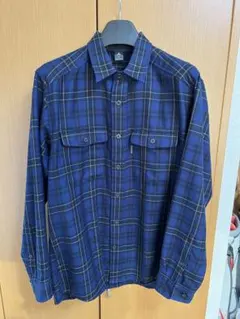 モンベル　チェックシャツ