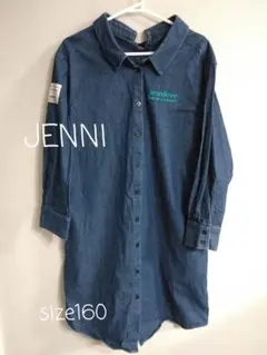 JENNI LOVE デニム長袖ワンピース