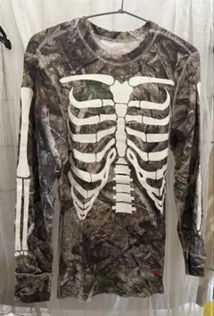 Supreme hanes bones thermal crew camo S