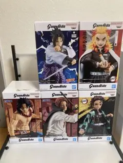 未開封未使用バンダイGrandista フィギュア5体セット