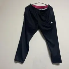 ディアドラ　ジャージ上下　黒　ピンク　M