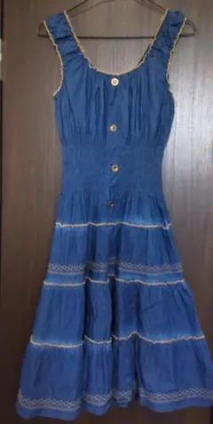 【最終値下げ価格】LAPIS デニムワンピース