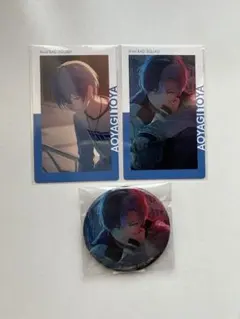 プロセカ 青柳冬弥 缶バッジ 烈火 44a エピカ まとめ売り