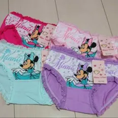 ミニーちゃんパンツ４枚セット