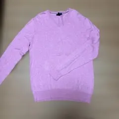 Gap Vネック ニット セーター ピンク S