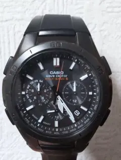 CASIO 電波ソーラ　クロノグラフ メンズ