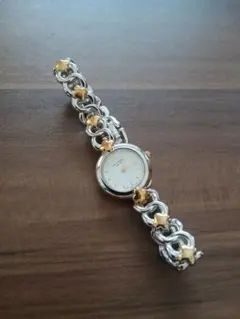 【稼働品】 courreges レディース 腕時計 電池交換済み