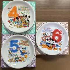 ディズニー　バースデープレート