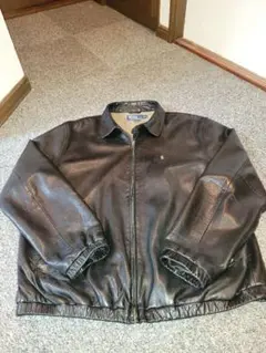 激レア！ラルフローレン レザージャケットスイングトップタイプ ヴィンテージ