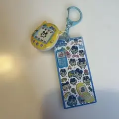 アクリル　シール風　キーホルダー　たまごっち　まめっちのサムネイル