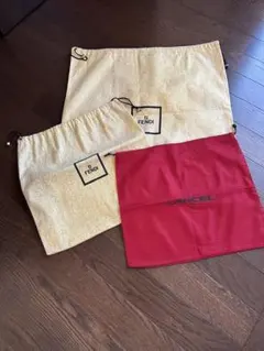 FENDI LANCEL バッグ等収納巾着袋 3点セットのサムネイル