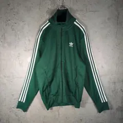 【希少マークレス】60s adidasトラックジャケット 緑白 あいみょん 古着 希少マークレス】60s adidasトラックジャケット 緑白 あいみょん