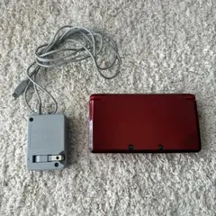 ニンテンドー3DS レッド 充電器付き