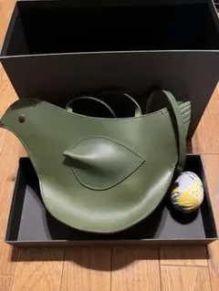 新品・未使用　ミナペルホネン tori bag olive タマゴ付きのサムネイル