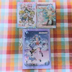 【初音ミク】SnowMiku2026 2023 クリアビジュアルポスター etc