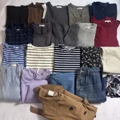 レディース Lサイズ 16点まとめ売り 春コーデ 着回し きれいめカジュアル