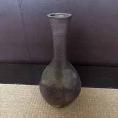 備前焼 陶器 花瓶 一輪挿し 徳利型 茶道具 - メルカリ