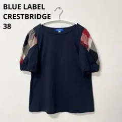 BLUE LABEL CRESTBRIDGE 半袖カットソー ラベンダー 38 - メルカリ
