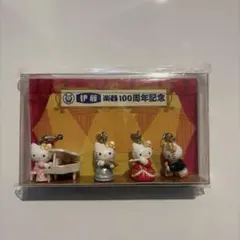 伊藤楽器100周年記念限定キティー　ストラップ4個セット