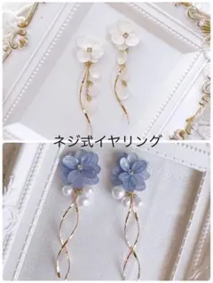 Asu____224様専用☆ネジ式イヤリング