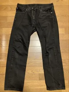 Levi’s 505 ブラック ストレートデニム　W32 L30